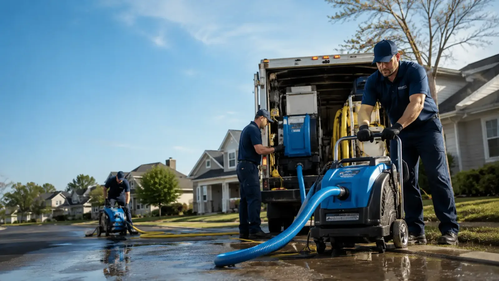 Flood Damage Cleanup in Cisco, TX